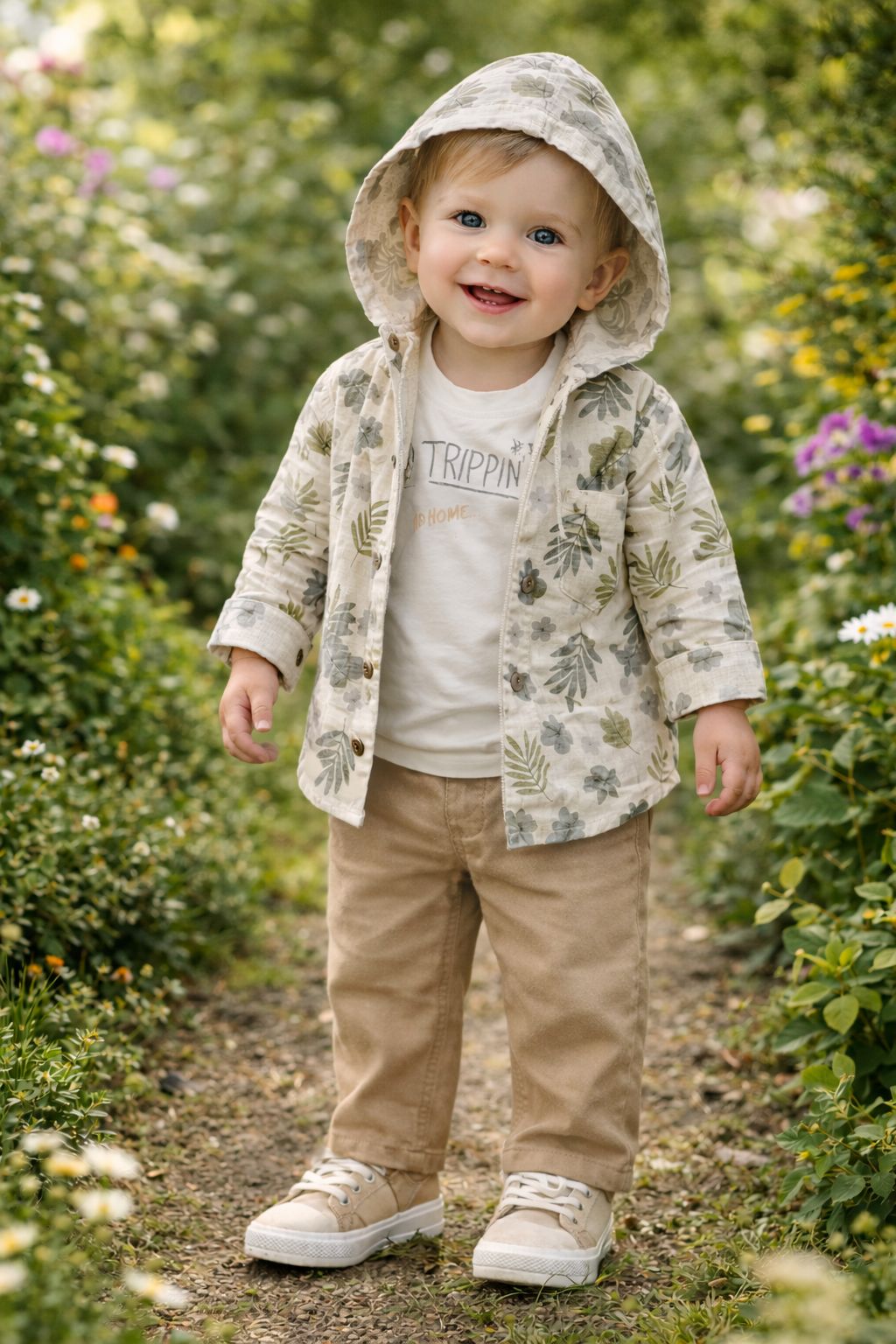 Linen Leaf Çocuk 3 lü Takım