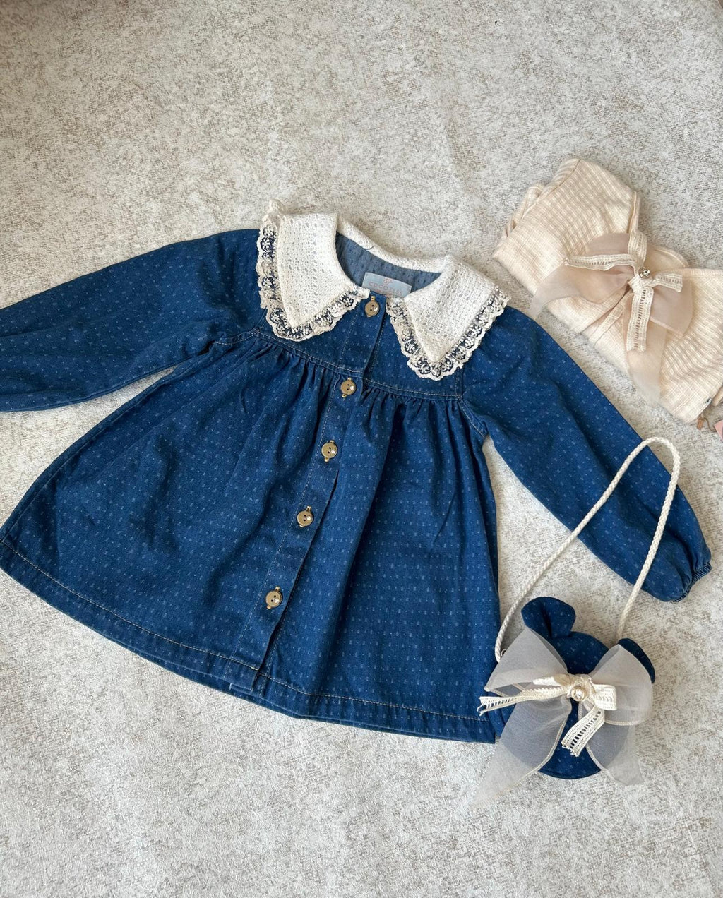 Royal Pure Denim Elbise