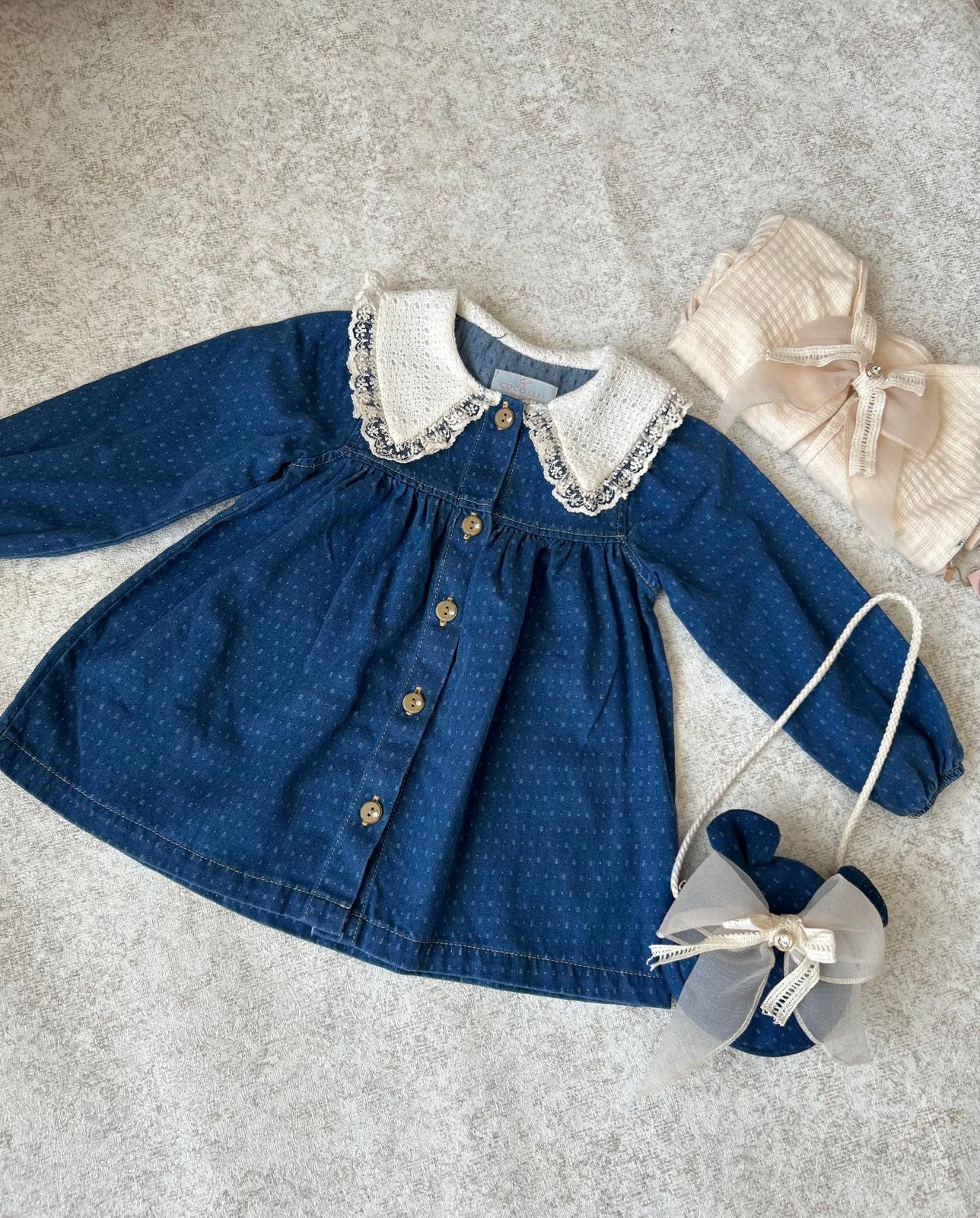 Royal Pure Denim Elbise