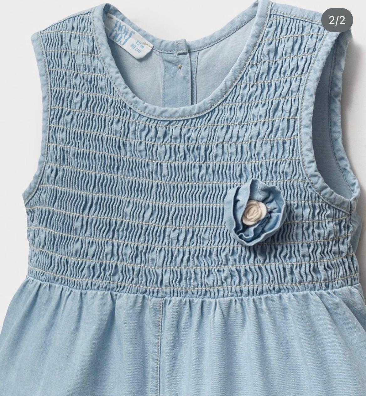 Serena Blue Jumpsuit