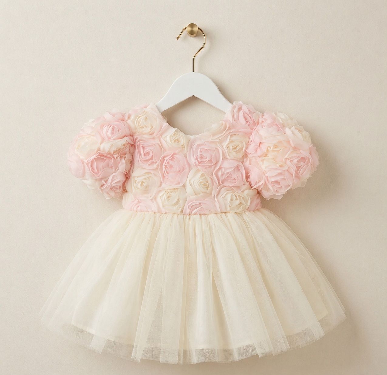 Rose Cloud Elbise
